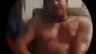 Miniatura de Live cam amateur pretty small girl fingering and cumming while watching hot tattoo guy jerking off