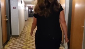 Miniatura de hotel room fucking with chubby amateur wife and a lucky stranger