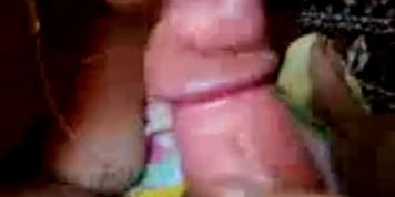 Miniatura de She sucks her man till he cum in her mouth - Homemade